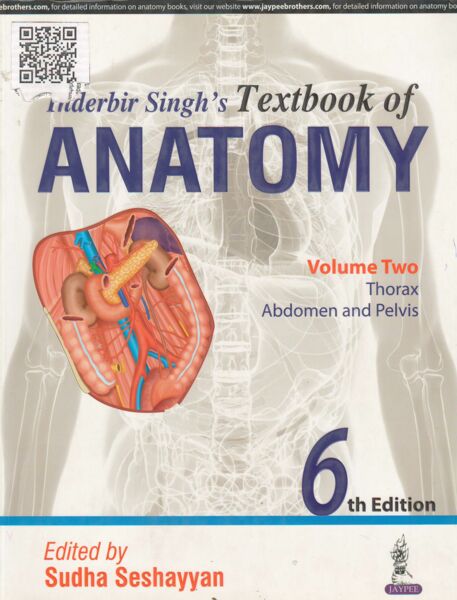 Textbook of Anatomy (Thorax. Abdomen and pelvis).Volume two 