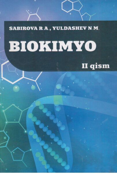 Biokimyo II qism 