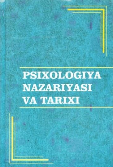Psixologiya nazariyasi va tarixi
