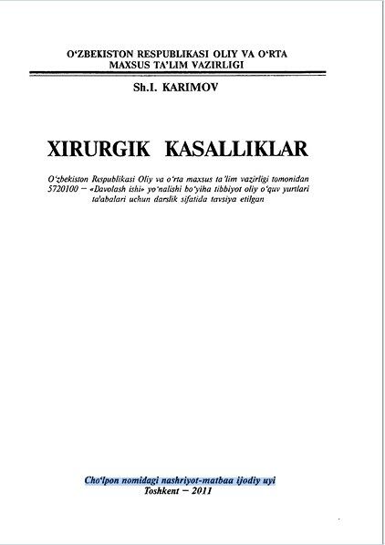 Xirurgik  kasalliklar