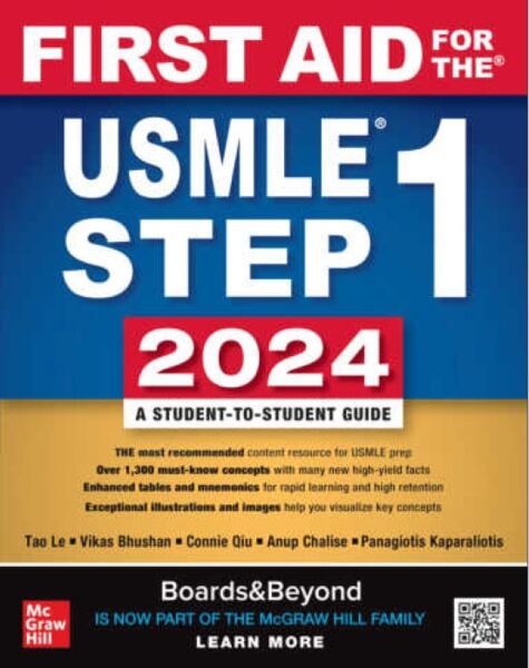 First Aid for the® USMLE Step 1 2024: A Student-to-Student Guide