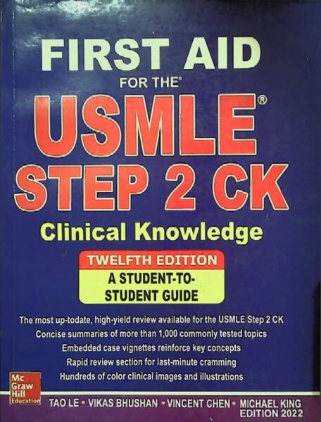 First and For the Usmle Step 2 ck