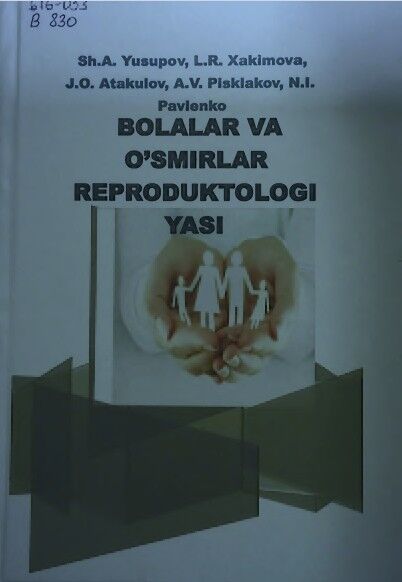 Bolalar va o’smirlar reproduktologiyasi
