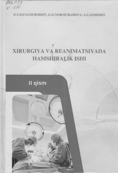 Xirurgiya va reanimatsiyada hamshiralik ishi