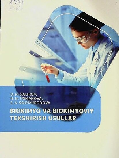 Biokimyo va biokimyoviy tekshirish usullar