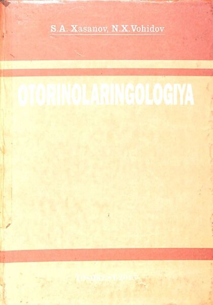 Otorinolaringologiya