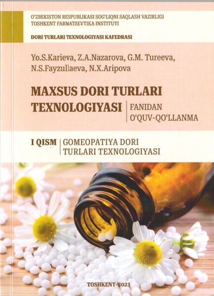 Maxsus dori turlari texnologiyasi