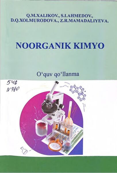 Nооrgаnik kimyо