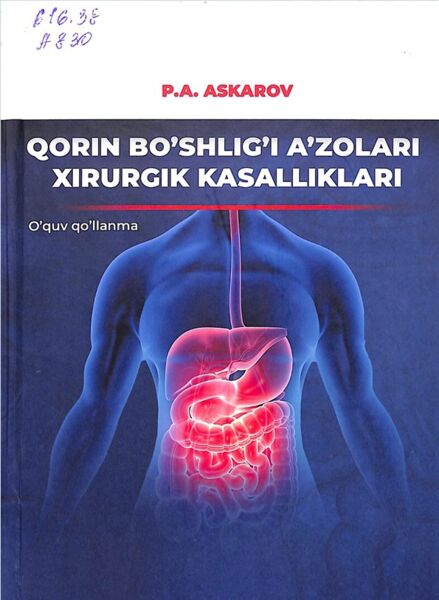 Qorin bo’shlig'i a’zolari xirurgik kasalliklari