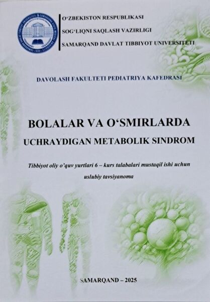Bolalar va o‘smirlarda uchraydigan metabolik sindrom