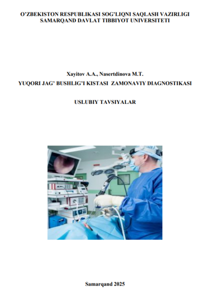 Yuqori jag’ bo`shlig’i kistasi  zamonaviy diagnostikasi