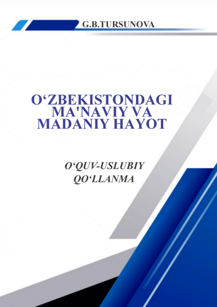О‘zbekistоndаgi mа’nаviy vа mаdаniy hаyоt