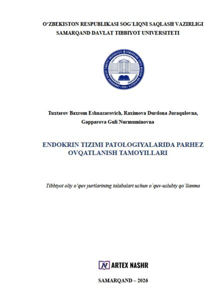 Endokrin tizimi patologiyalarida parhez  ovqatlanish tamoyillari