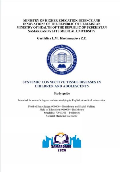 Systemic connective tissue diseases in children and adolescents