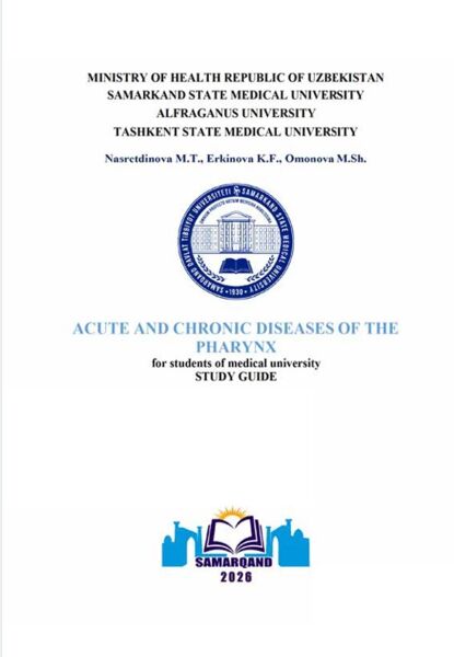 Acute and chronic diseases of the pharynx