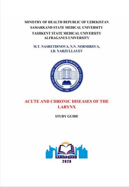Acute and chronic diseases of the larynx