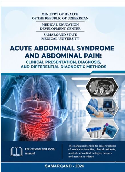 Acute abdominal syndrome and abdominal paain: Clinical presentation, diagnosis, and differential diognostic methods.