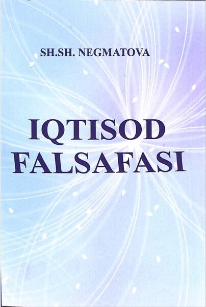 Iqtisod falsafasi. Darslik