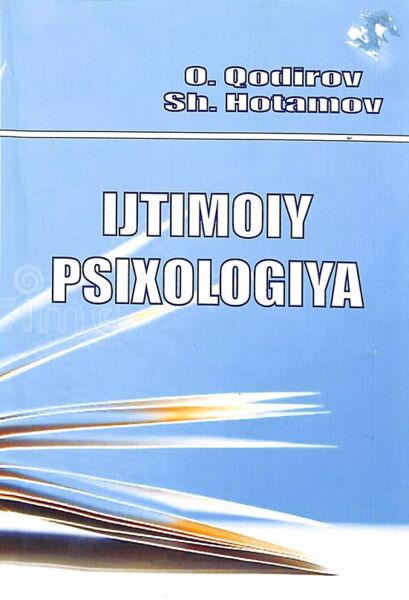 Ijtimoiy psixologiya. Darslik