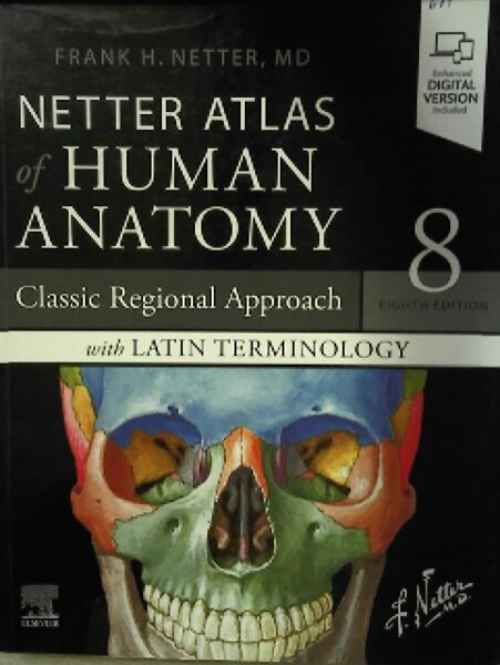 Netter Atlas of human anatomy. 8 eigth edition