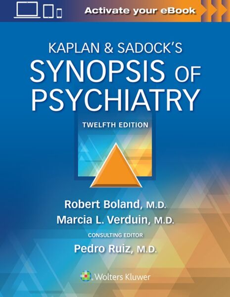 Kaplan sadock's Synopsis of psychiatry